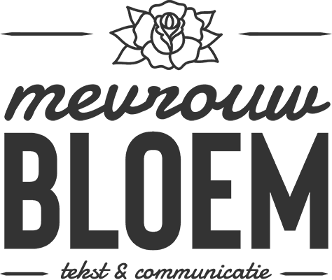 Logo Mevrouw Bloem Zwart 400px