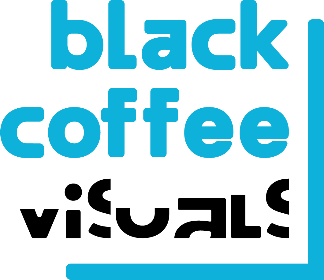 005-001 BLACK COFFEE VISUALS logo diap Logo Black Coffee Visuals